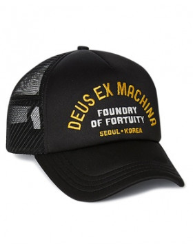 DEUS Fortuity Trucker cap - Black