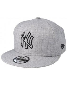 New Era 9Fifty MLB Heather Essential (950) NY New York Yankees - Gray